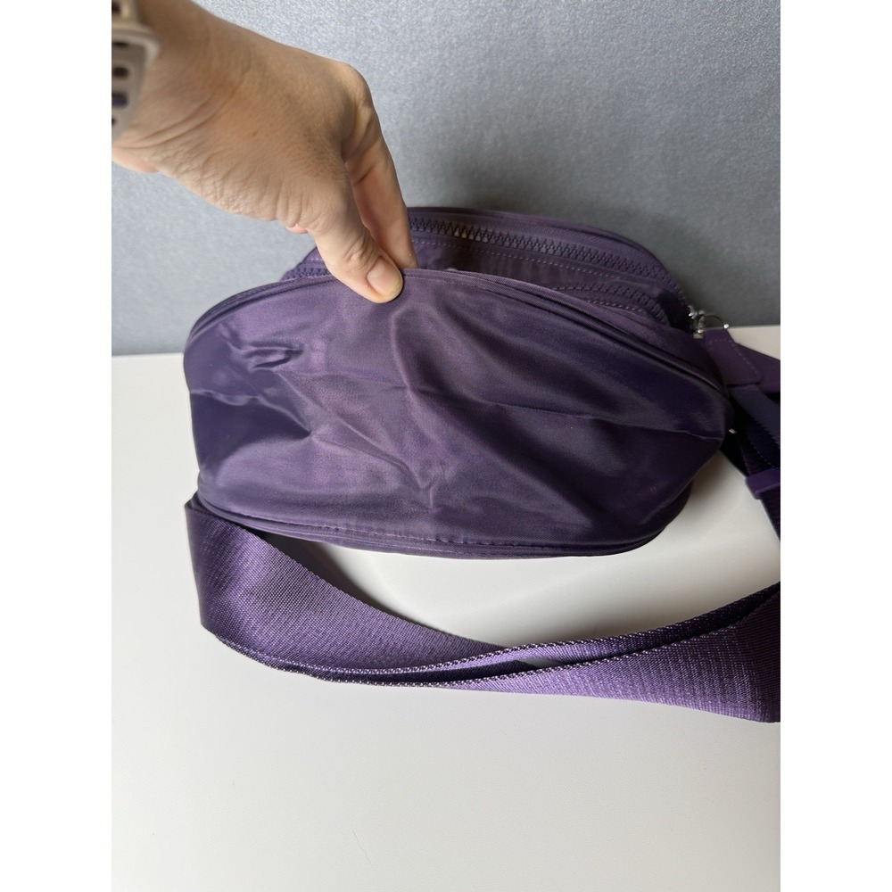 Iris & Rainbow Best Version Plum Purple Crossbody Bum Bag - Picture 7 of 11